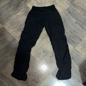 Ivivva dance studio pant lined, black, size 10